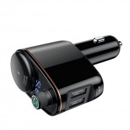 BASEUS LOCOMOTIVE WIRELESS MP3 DUAL INTERFACE VEHICLE CHARGER BASEUS LOCOMOTIVE WIRELESS MP3 DUAL INTERFACE VEHICLE CHARGER