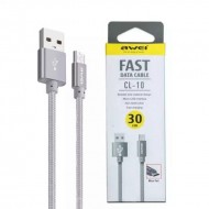 Awei CL-10 30CM MICRO FAST DATA CABLE Awei CL-10 30CM MICRO FAST DATA CABLE