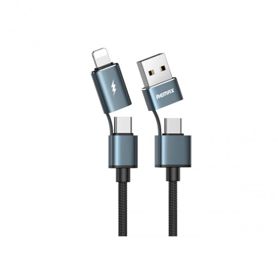 Remax RC-020T Aurora Series Data Strongly Resistant Four-in-one Data Cable