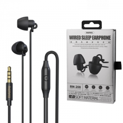 Remax RM-208 Hands Free Wired Sleep Earphone Remax RM-208 Hands Free Wired Sleep Earphone