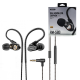 Remax RM-580 Dual Moving Coil Dynamic Driver Earphone