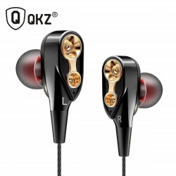 QKZ CK8 Dual Driver In-Ear Earphone With Stereo Music QKZ CK8 Dual Driver In-Ear Earphone With Stereo Music