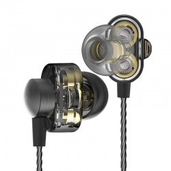 QKZ DM8 Dual Driver In-Ear Headphone with Mic QKZ DM8 Dual Driver In-Ear Headphone with Mic
