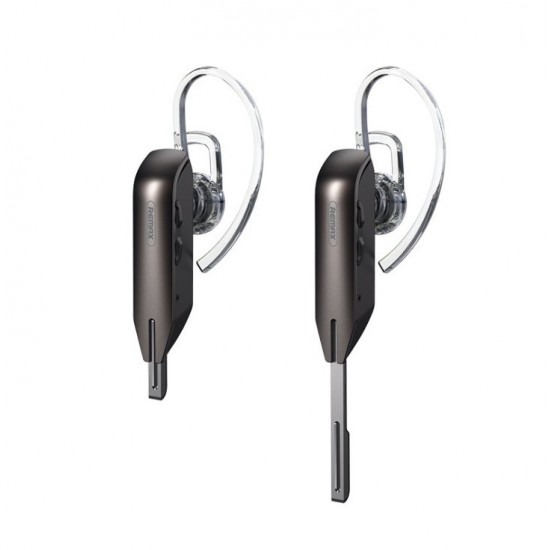 REMAX RB-T38 BLUETOOTH HEADSET METAL MIC NOISE REDUCTION TARNISH