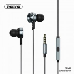 Remax Rm-620 Deep Bass Stereo Audio Wired In-ear Earphone Remax Rm-620 Deep Bass Stereo Audio Wired In-ear Earphone