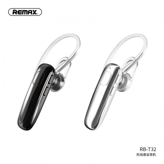 Remax RB-T32 Portable Lightweight Wireless Headset HD Calls Remax RB-T32 Portable Lightweight Wireless Headset HD Calls