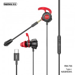 Remax RM-755 Type-C Gaming Headphones with Bass Booster Remax RM-755 Type-C Gaming Headphones with Bass Booster
