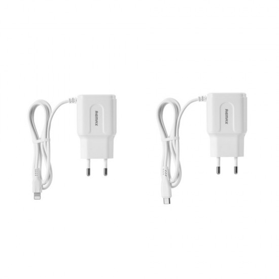 REMAX RP-U22 PRO 2.4A Dual USB Charger SET Lightning/Type-C