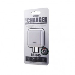REMAX RP-U45 QC3.0 24W Fast Charging Adapter CN (White) REMAX RP-U45 QC3.0 24W Fast Charging Adapter CN (White)