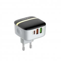 LDNIO A3513Q Portable Fast Charger QC 3.0 & PD 2USB-A & 1USB-C LDNIO A3513Q Portable Fast Charger QC 3.0 & PD 2USB-A & 1USB-C