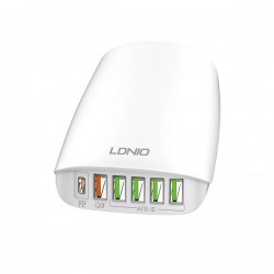 LDNIO A6573C 65W USB Super Fast Charging Desktop 6 Port USB Charger LDNIO A6573C 65W USB Super Fast Charging Desktop 6 Port USB Charger