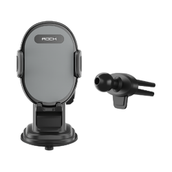 ROCK Multi-function Car Mount 3 in 1 Phone Holder 360 Rotation for Air Vent (MECHANICAL VERSION) ROCK Multi-function Car Mount 3 in 1 Phone Holder 360 Rotation for Air Vent (MECHANICAL VERSION)