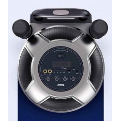 REMAX RB-X6 HI-FI WIRELESS STEREO WIRELESS SPEAKER with 2Pcs Microphone