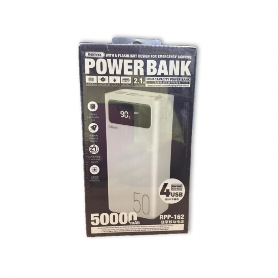 REMAX RPP-162 50,000mAh Power Bank with 4USB Outputs & 3USB Inputs REMAX RPP-162 50,000mAh Power Bank with 4USB Outputs & 3USB Inputs