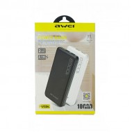 Awei P28K Power Bank 10000mAh Fast Charging Poverbank Portable Charger  Awei P28K Power Bank 10000mAh Fast Charging Poverbank Portable Charger