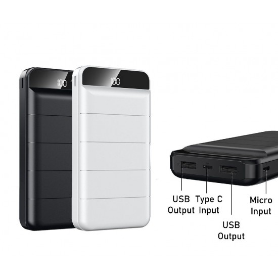 REMAX RPP-139 Leader Series 10,000mAh Fast Charging Powerbank 2 Outputs 2 Inputs REMAX RPP-139 Leader Series 10,000mAh Fast Charging Powerbank 2 Outputs 2 Inputs