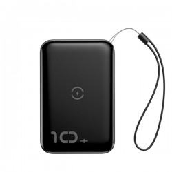 BASEUS MINI S BRACKET 2-in-1 Wireless Charger & Power Bank 10,000mAh with 10W Wireless Charger & 18W PD+QC Quick Charger BASEUS MINI S BRACKET 2-in-1 Wireless Charger & Power Bank 10,000mAh with 10W Wireless Charger & 18W PD+QC Quick Charger
