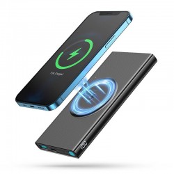Joyroom JR-W010 10000mAh Magnetic Wireless 20W Power Bank 3 OUTPUTS & 1 INPUTS Joyroom JR-W010 10000mAh Magnetic Wireless 20W Power Bank 3 OUTPUTS & 1 INPUTS