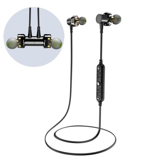 Awei X660BL Quad-core Necked Magnetic Wireless Sports Earphones