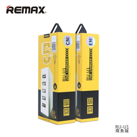 Remax RU-U1 5 Port USB Travel Charger Charging Hub