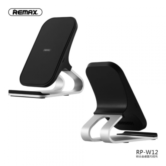 REMAX RP-W12 10W Wireless Charger Fast Charging Desktop Phone Stand REMAX RP-W12 10W Wireless Charger Fast Charging Desktop Phone Stand