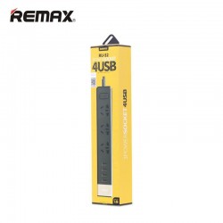 REMAX RU-S2 AC Socket Outlets and 4 Port USB Charger REMAX RU-S2 AC Socket Outlets and 4 Port USB Charger