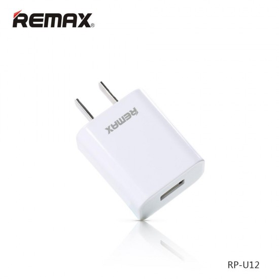 REMAX RP-U12 USB Wall Charger Power Adapter Iphone Cable