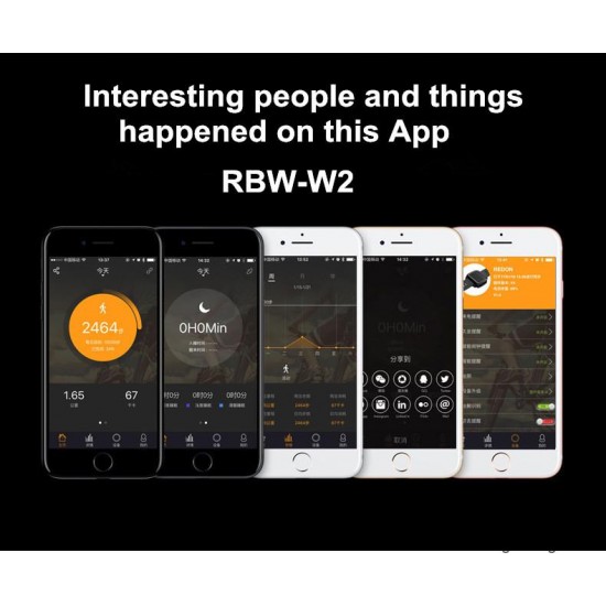 REMAX RBW-W2 Smart Bluetooth Sporty Bracelet