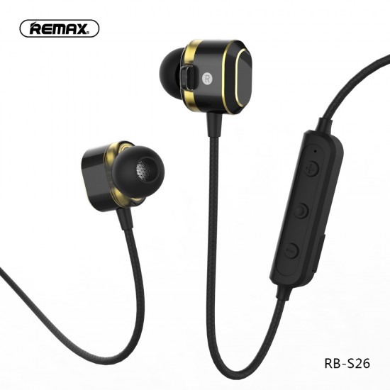 REMAX RB-S26 Wireless Bluetooth Stereo Earphone Headset with Microphone