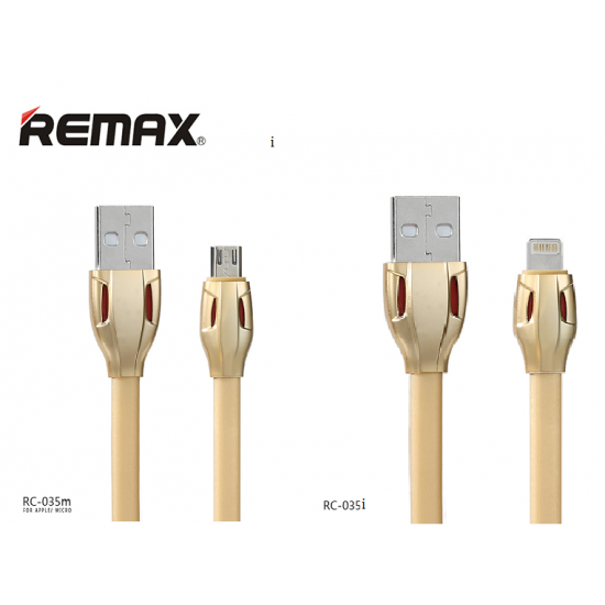Remax RC-035 i/m Laser Data Cable for I phone 5/6/6s 1m