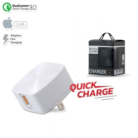 Remax RP-U114 Single USB Fast Charger