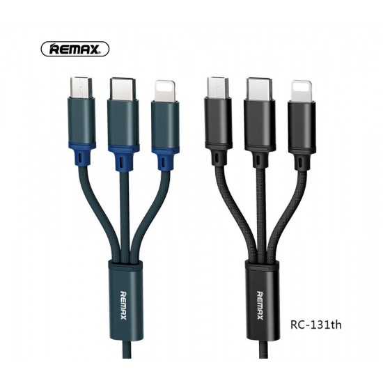 REMAX RC-131TH GITION SERIES 3 IN 1 CHARGING CABLE 1.15m