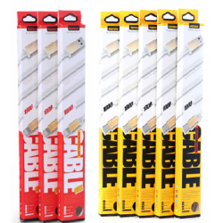 Remax RE-005 i/m Colourful Cable iphone 5/6/6s/android 1m