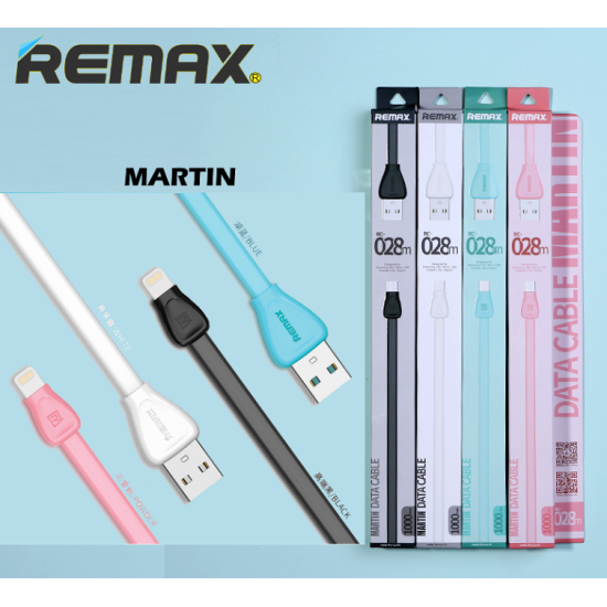 Remax RC-028 i/m Martin Data Cable for I phone 5/6/6s or Anroid 1m Remax RC-028 i/m Martin Data Cable for I phone 5/6/6s or Anroid 1m