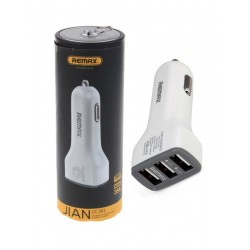 Remax RCC-301 3 Port Jane Car Charger 3.6A
