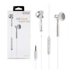 REMAX RM-305 Metal Wired Stereo Earphone REMAX RM-305 Metal Wired Stereo Earphone