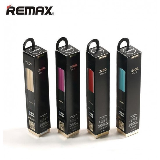 Remax RPL-12 Lipmax Lipstick 2400 mAh Power Bank