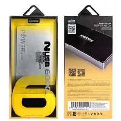 Remax RPP-30 Power Bank Dual USB Port 6000 mAh