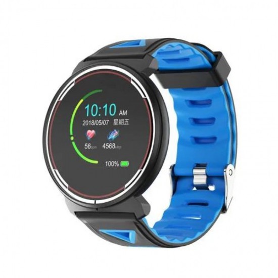 ST1 Smart Bracelet Full Touch Health Monitoring IP68 Waterproof Sports Fitness Tracker Blood Pressure Heart Rate Smart Watch