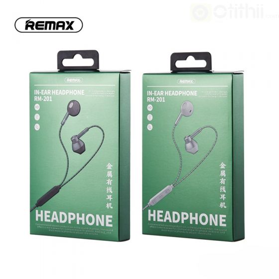 Remax RM-201 Wired In-Ear Headphone