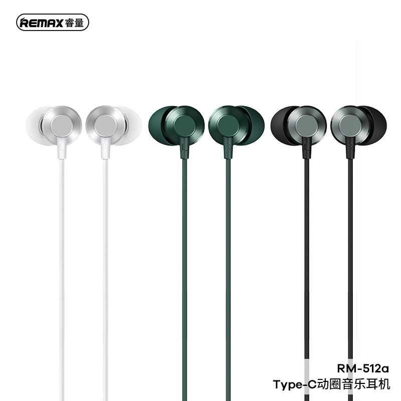 REMAX RM-512a Type-C Wired Earphone