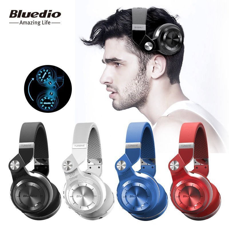 Waiimak Over-Ear Bluetooth Headphones Led Lighting Folding Wireless
