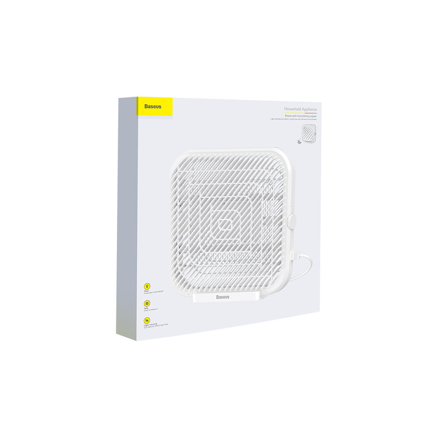Baseus Breeze Wall-Mounted Bug Zapper Electric Mosquito Killer Lamp 6 Baseus Breeze Wall-Mounted Bug Zapper Electric Mosquito Killer Lamp 6
