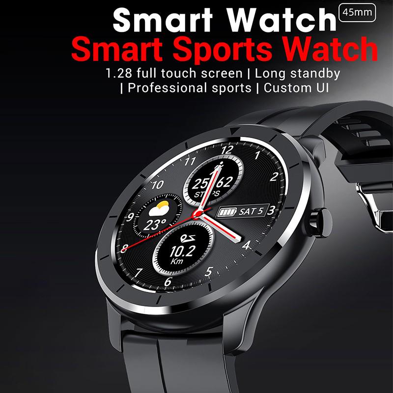 T6 Waterproof Touch Screen Fitness Tracker Smart Watch