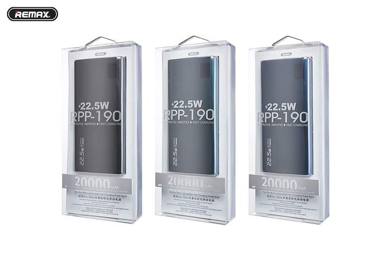 REMAX RPP-190 20,000mAh 22.5W Mini Pro Multi-Compatible Fast Charging ...