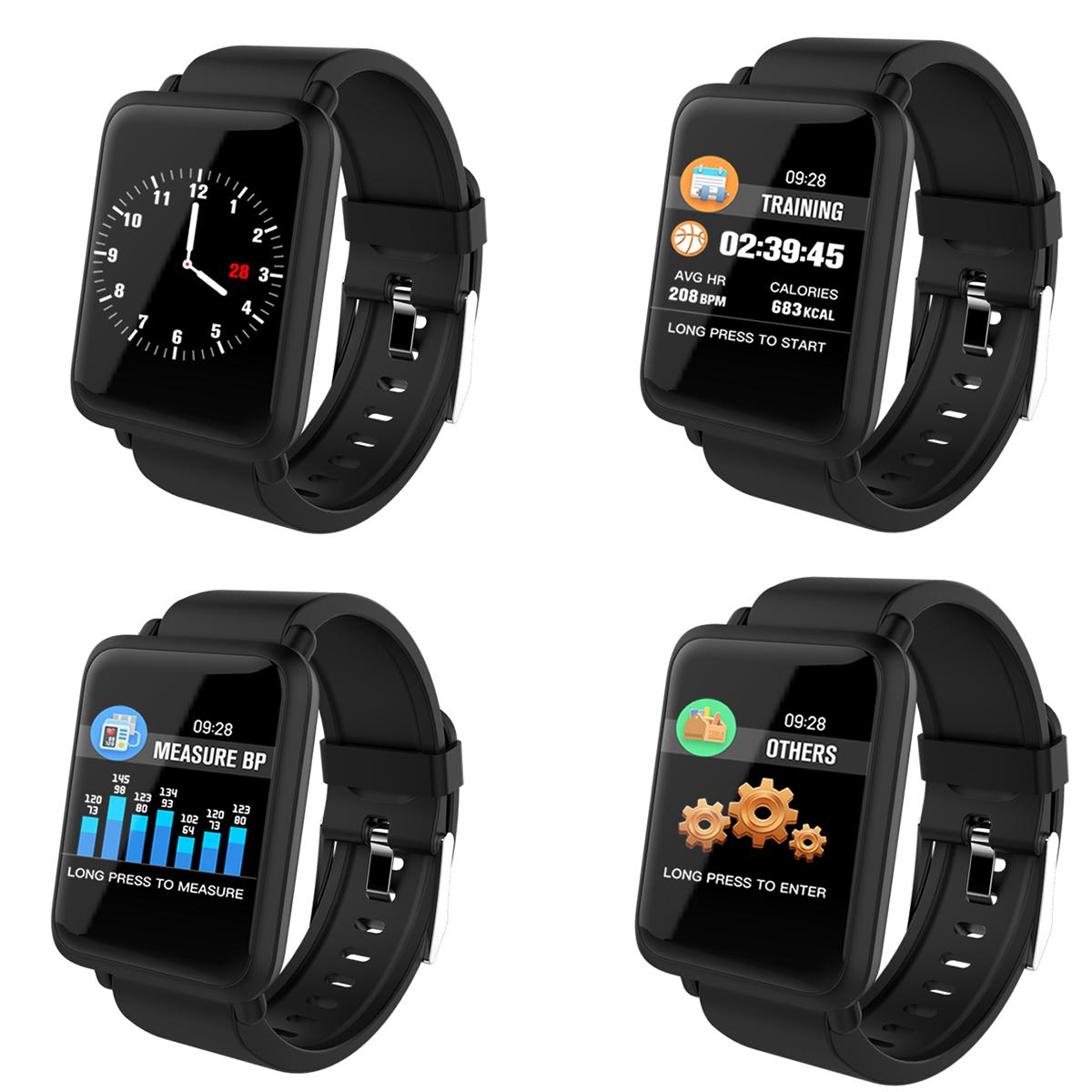 M28 Silicone Smart Watch waterproof Heart Rate Fitness bracelet